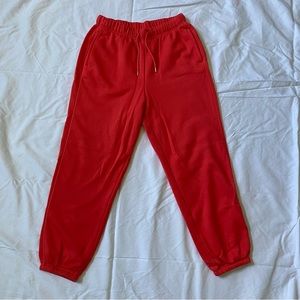 Cerise/Pink Cuffed Old Navy Sweatpants